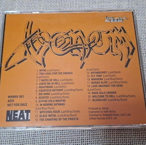 Venom – Eine Kleine Nachtmusik  CD