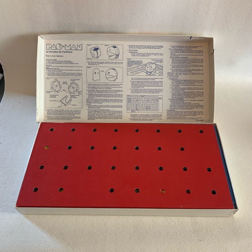 Pac Man board game used, MB Games 1980 French edition