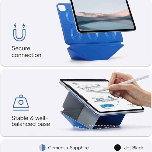 Moft Dynamic Folio iPad Pro 11 M4 M5 slim case with magnetic stand and 20+ viewing angles, new