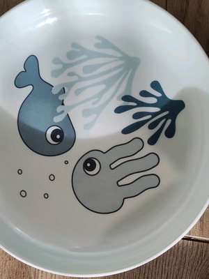 Done by Deer children's plate used