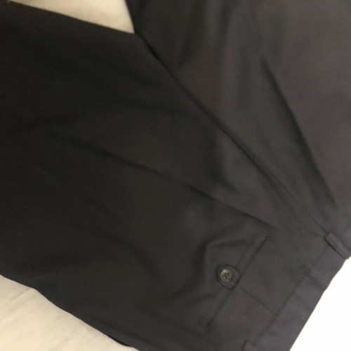 LB Creations dark blue fabric men's pants Sz 46 like new