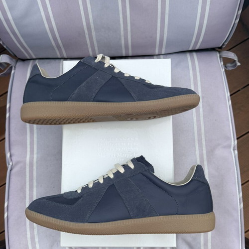 Maison Margiela Navy Gats shoes new, casual style, size 45.5-46