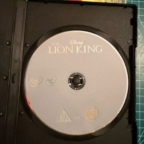 The Lion King DVD collection used, Greek dubbed