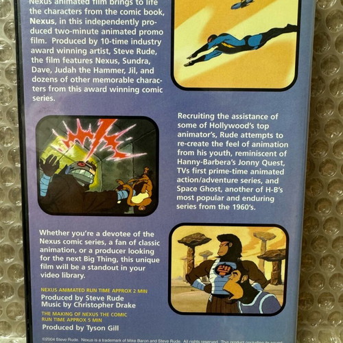 Nexus The Animated Promo DVD like new, English, subtitles
