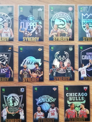 NBA Synergy Panini 11 κάρτες καινούργιο πακέτο