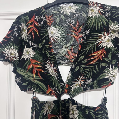 SheX dress with cutouts like new, black, size S