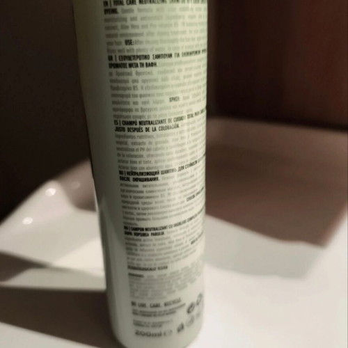 Lorvenn Colorfix Pure shampoo used, 80ml
