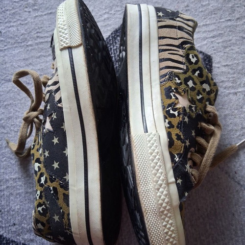 Converse One Star 37 leather athletic shoes used