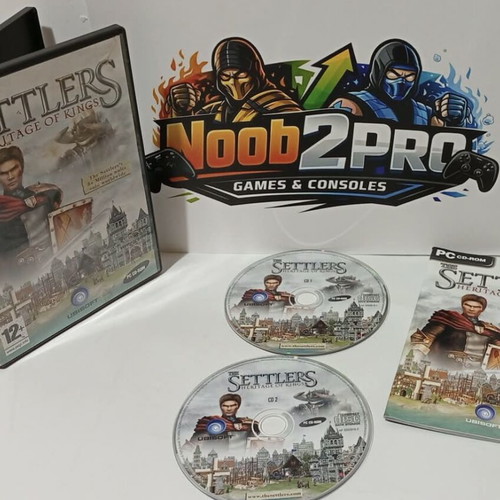 The Settlers Heritage of Kings PC CD-ROM used adventure game
