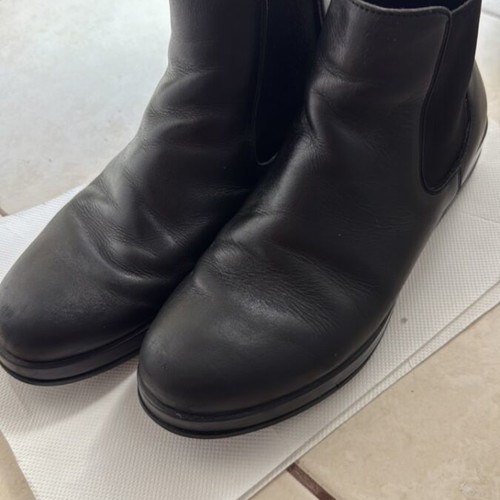 Prada Linea Rosa ankle boots like new, men's size 43, black