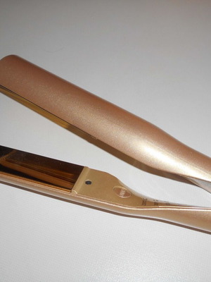 Hair straightener and curler 2 in 1 OEM YIX-105 used with ceramic titanium plate