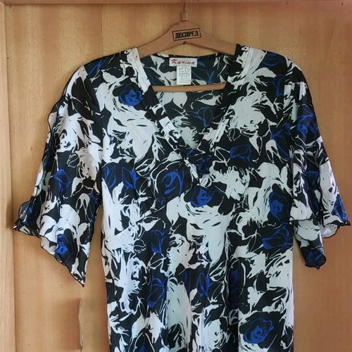 Karina women's blouse new, sizes 50 and 52, 50% viscose