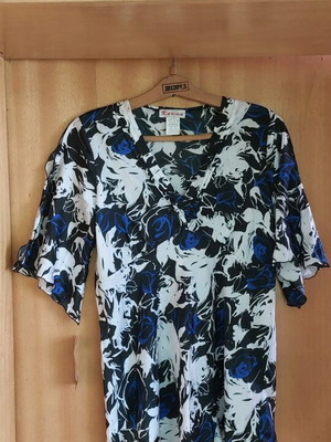 Karina women's blouse new, sizes 50 and 52, 50% viscose