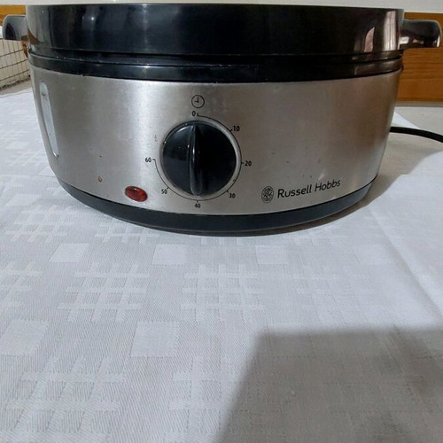 Russell Hobbs steam cooker used with 3 baskets and lid