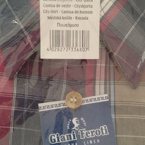 Gianni Feroti shirt brand new, size medium, cotton and polyester