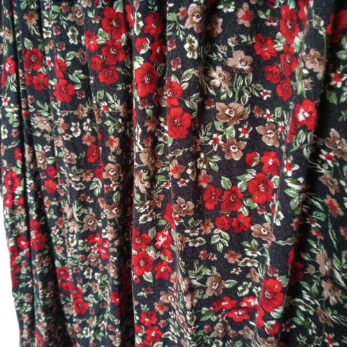 Garantie floral blouse no 3 with ruffles and elasticity