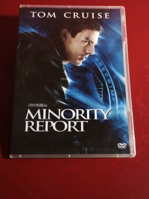 Minority Report DVD like new with Greek subtitles and second disc