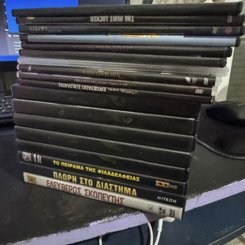 DVD collection of 16 movies and documentaries like new, Greek subtitles