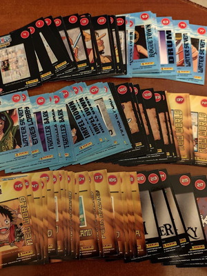 One Piece Epic Journey trading cards new, pack of 131