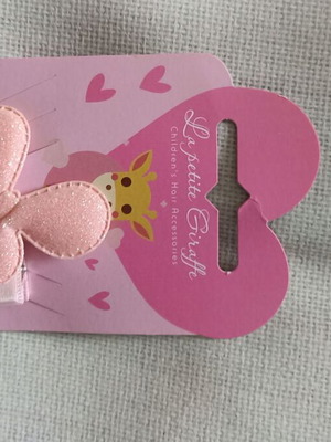Children's hair clip unused