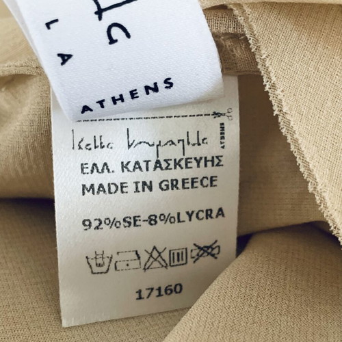 Asymmetric Tunic Ioanna Kourbela new, beige, size S