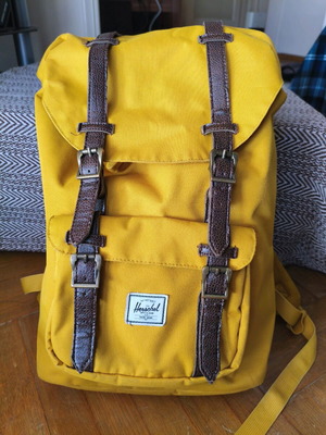 Herschel Heritage backpack 19 lt yellow like new