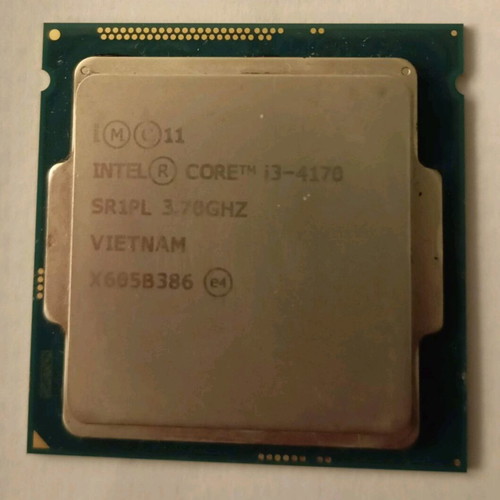 Intel Core i3 4170 processor used, socket LGA 1150