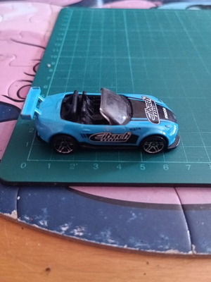 Hot Wheels 2015 Mazda MX-5 Miata γαλάζιο Eibach HW Speed Graphics