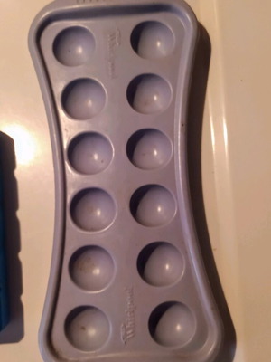 Whirloop ice cube tray used