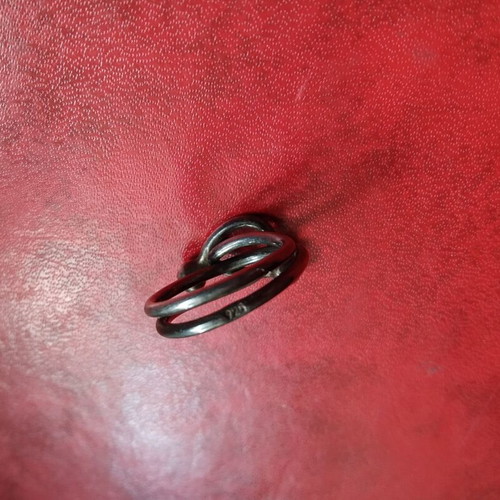 Silver ring 925 used, old design