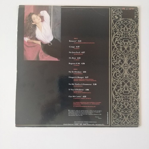 Gloria Estefan Exitos De 80s LP like new, Latin