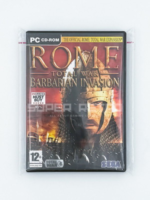 Rome: Total War Barbarian Invasion παιχνίδι PC πολύ καλή κατάσταση πλήρες