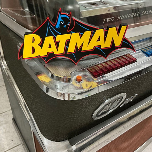 Batman comic logo decorative new, PLA material