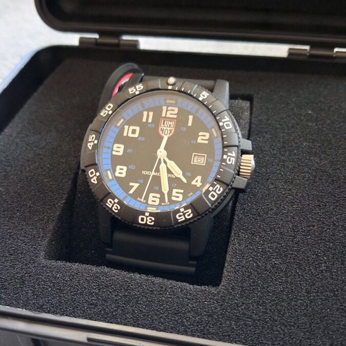 Luminox Leatherback SEA Turtle Giant men's watch new, black