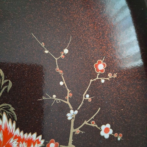 Vintage plastic tray set, made in Japan