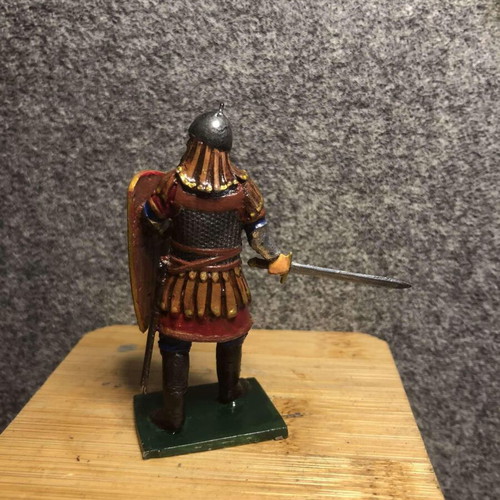 Lead Byzantine Officer Figurine 10th-11th Century 75mm new