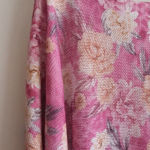 Spring sweater made in Italy, 50% cotton, new, multicolor