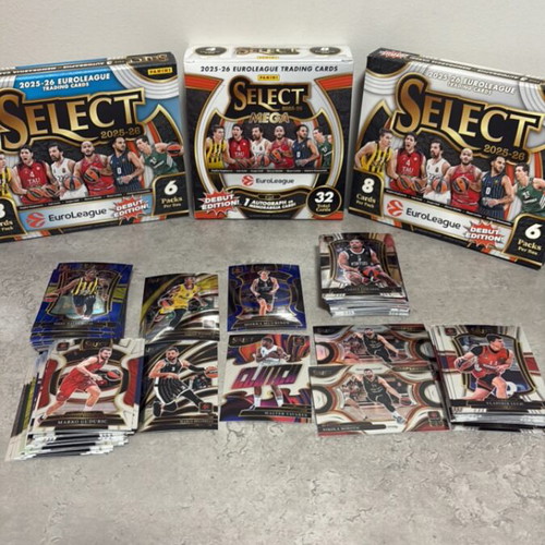 Select 2025-2026 Euroleague 90 trading cards