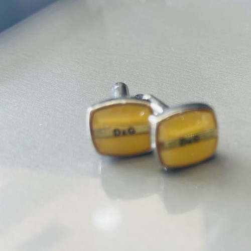 D&G cufflinks genuine Dolce Gabanna