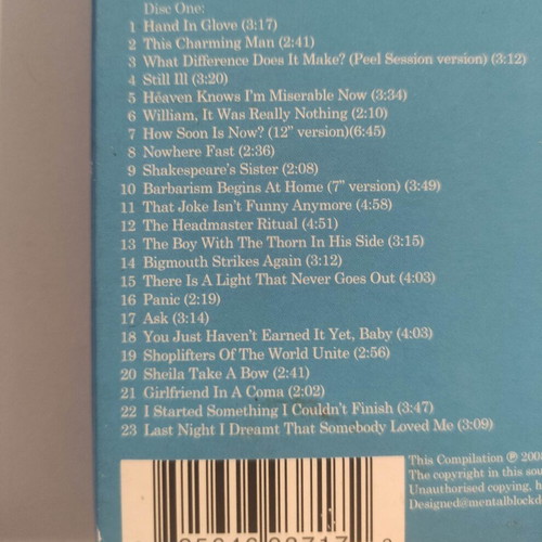 The Sound Of The Smiths Digipack 2 CD like new, punk