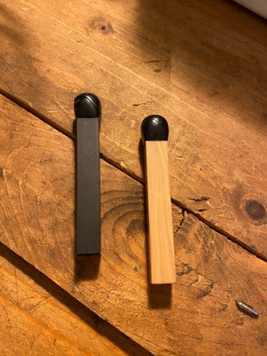 Lighters shaped like matches used, set of 2 pieces