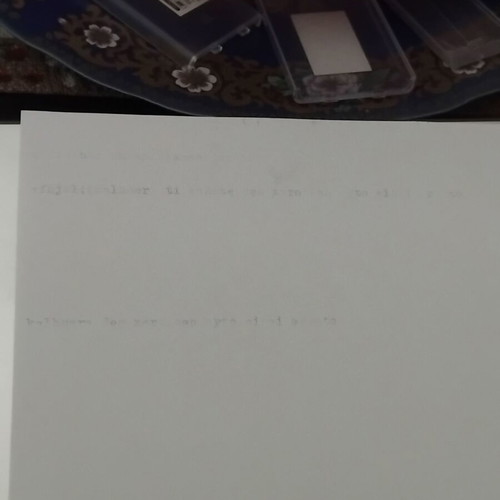 Typewriter used collectible