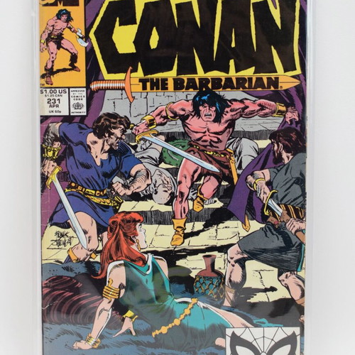 Conan the Barbarian #231 Marvel Comics used, 1990