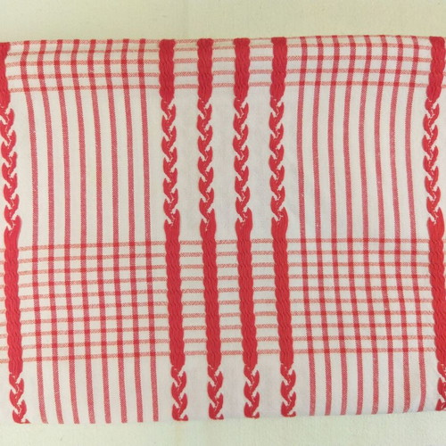 Square Cretan Tablecloth Double-Sided Vintage Unused