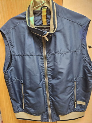 Don Hering sleeveless men's vest XL like new, blue