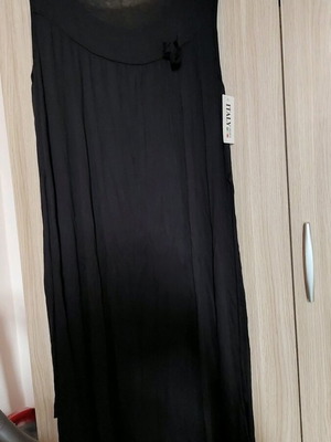 Black dress new with tag, lightweight fabric