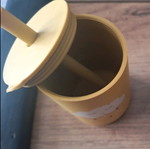 Cloud Learning Cup with Silicone Straw like new