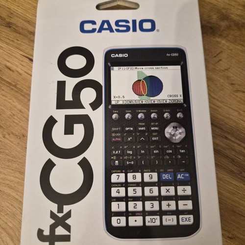 Casio fx-CG50 graphing calculator with color display
