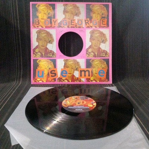 Boy George Everything I Own vinyl record used in good condition