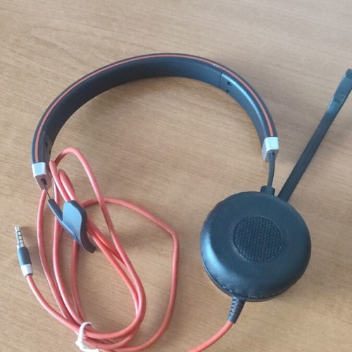 Jabra Evolve 40 Mono single ear headset, black